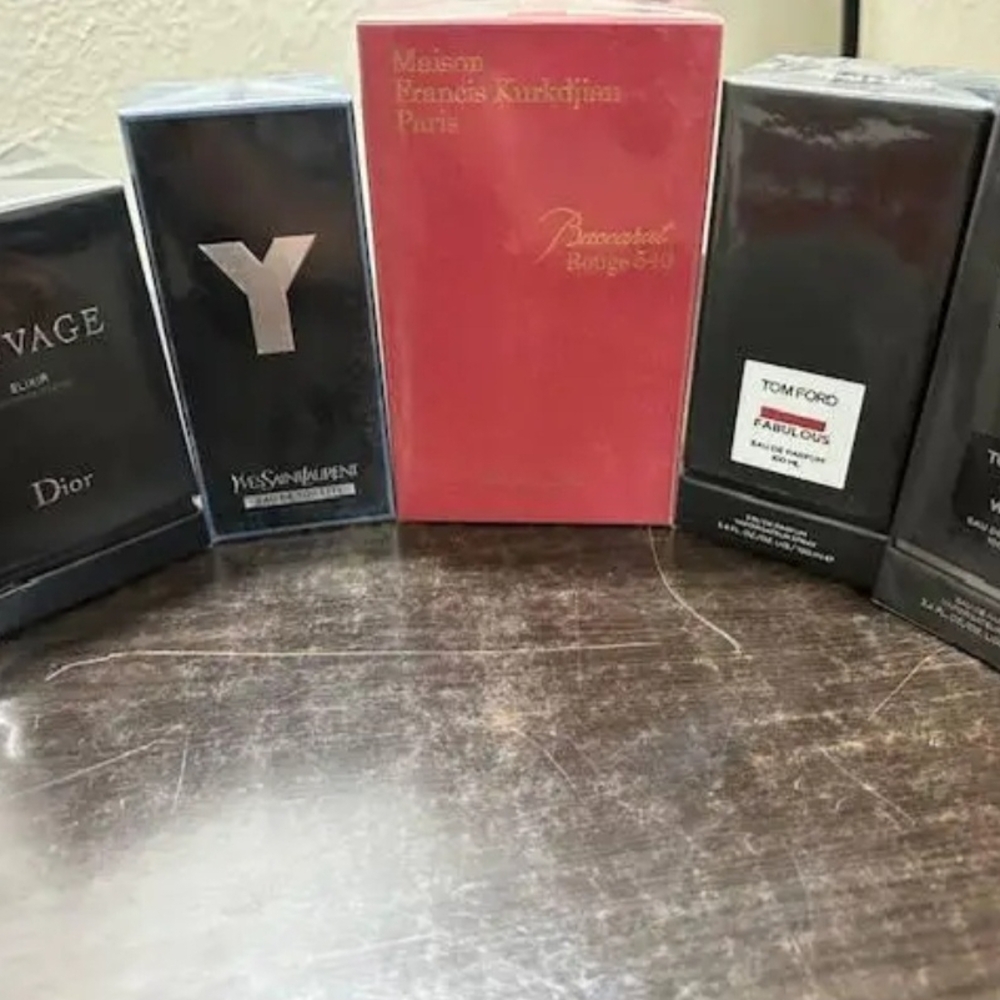 Yves Saint Laurent Black and Silver Men's Accessory